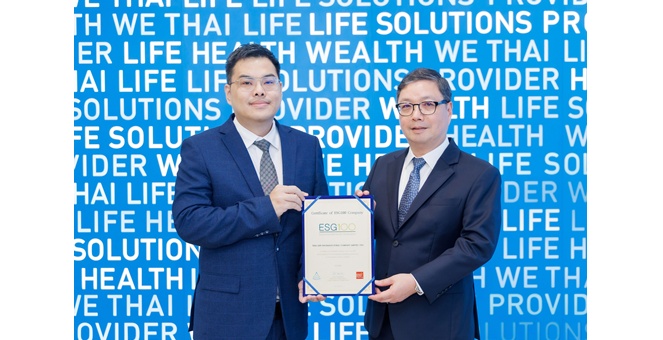 ไทยประกันชีวิต ติดอันดับหลักทรัพย์ ESG100 ต่อเนื่องเป็นปีที่ 4 สะท้อนการขับเคลื่อนองค์กรด้วย ESG สู่การเติบโตอย่างยั่งยืน