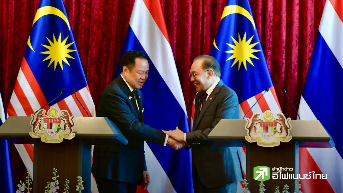 นายกฯ ถก “อันวาร์” ดันการค้าไทย-มาเลเซียแตะ 3 หมื่นล้านดอลล์ เร่งเชื่อมโลจิสติกส์ชายแดน